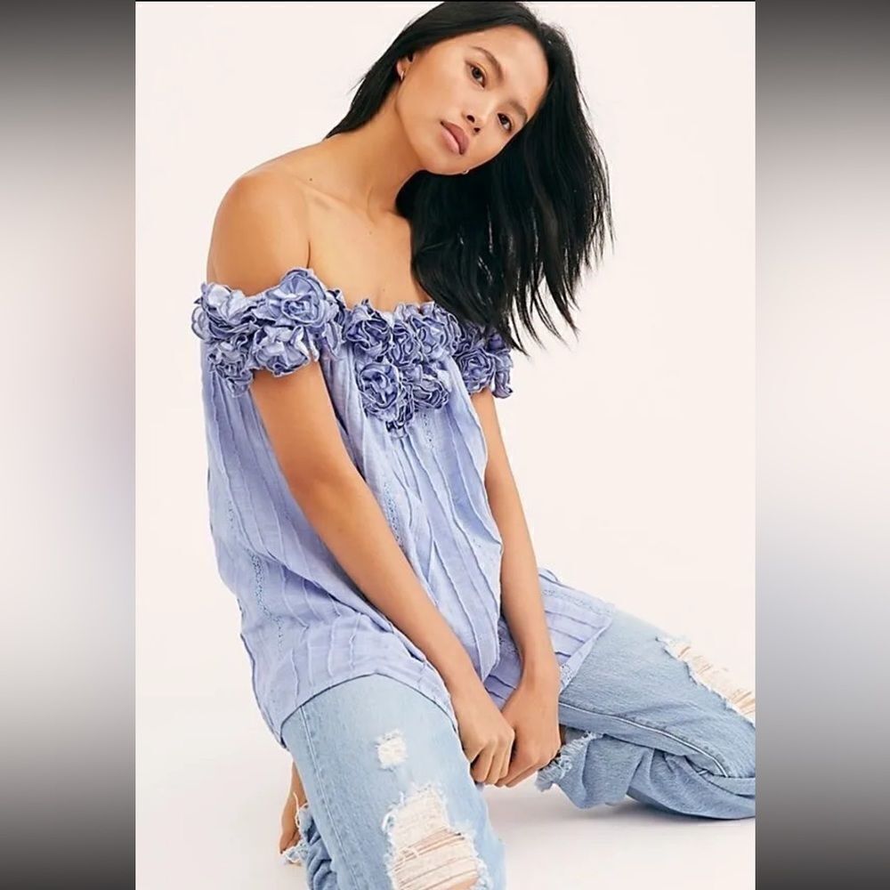 NWT FILLYBOO SERENDIPITY ROSETTE TUNIC TOP